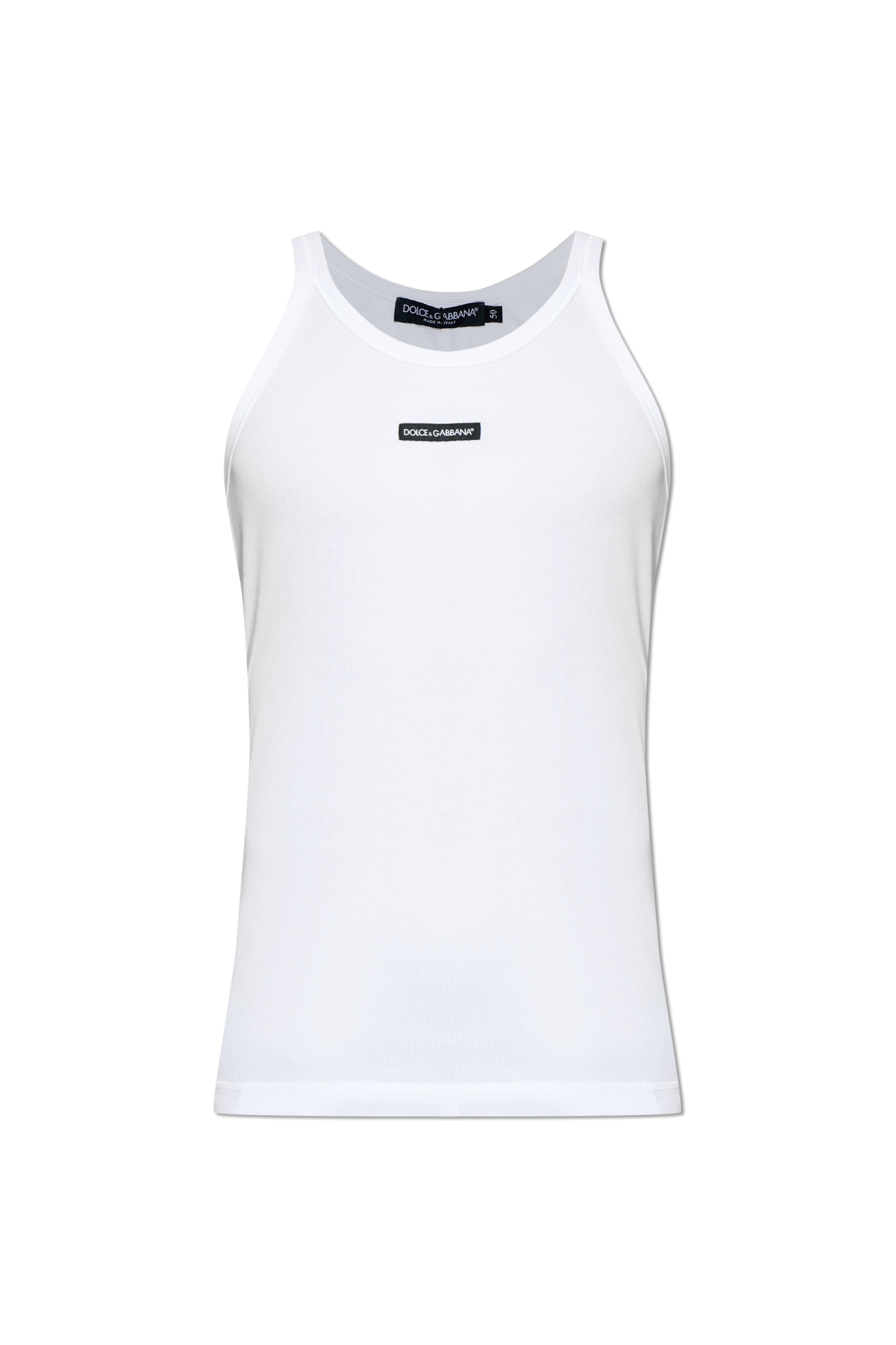 Dolce & Gabbana Ribbed logo top | Men's | Vitkac